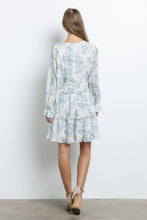 Load image into Gallery viewer, Chiffon Chinoiserie Floral Print Dress
