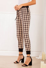 Load image into Gallery viewer, Chic Houndstooth Brushed Joggers
