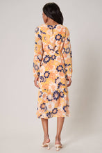 Load image into Gallery viewer, Flower Child Midi Mod Ruffle Dress
