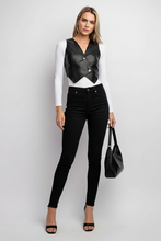 Load image into Gallery viewer, Sweet &amp; Vicious Pleather Vest
