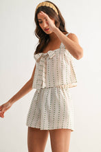 Load image into Gallery viewer, Sweetheart Picnic Gingham Shorts Set
