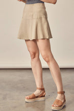 Load image into Gallery viewer, Sun-kissed Khaki Mini Skirt
