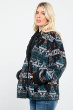 Load image into Gallery viewer, Aztec Chic Sherpa Jacket

