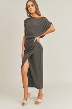 Load image into Gallery viewer, Smoke Show Knit Asymmetrical Dress
