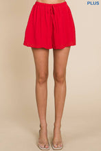 Load image into Gallery viewer, Sweet Cherry Swiss Dot Shorts (Curvy Collection)

