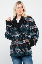Load image into Gallery viewer, Aztec Chic Sherpa Jacket
