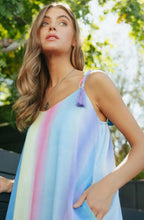 Load image into Gallery viewer, Chasing Rainbows Ombré Maxi Dress
