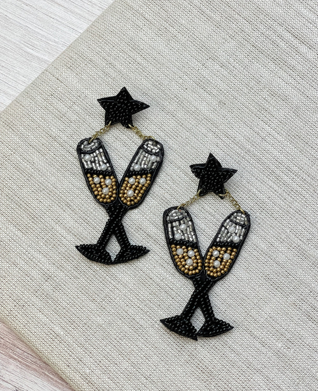 Cheers to the Night Earrings