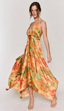 Load image into Gallery viewer, Tropical Sunset Hankerchief Dress
