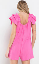 Load image into Gallery viewer, Gauzy Pink Romper
