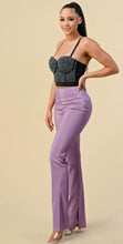 Load image into Gallery viewer, Lovely Lilac Faux Leather Pants
