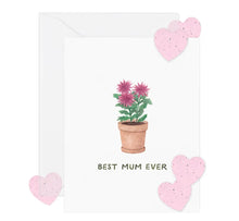 Load image into Gallery viewer, Best Mum Ever Plantable Card
