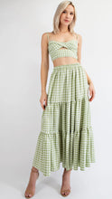 Load image into Gallery viewer, Key Lime Twist Gingham Set (Sold separately)
