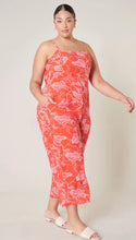 Load image into Gallery viewer, Tropical Coral Jumpsuit (Curvy Collection)
