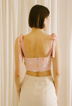 Load image into Gallery viewer, Pink Sugar Sequin Bustier Corset Top
