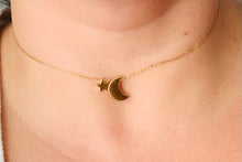 Load image into Gallery viewer, You are my Moon &amp; Stars Choker Necklace
