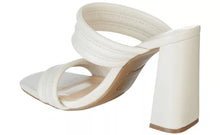 Load image into Gallery viewer, Cool as Ice &quot;Goalie&quot; Double Band Heeled Sandals
