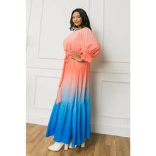 Load image into Gallery viewer, Sweet as Sorbet Maxi Dress (Curvy Collection)
