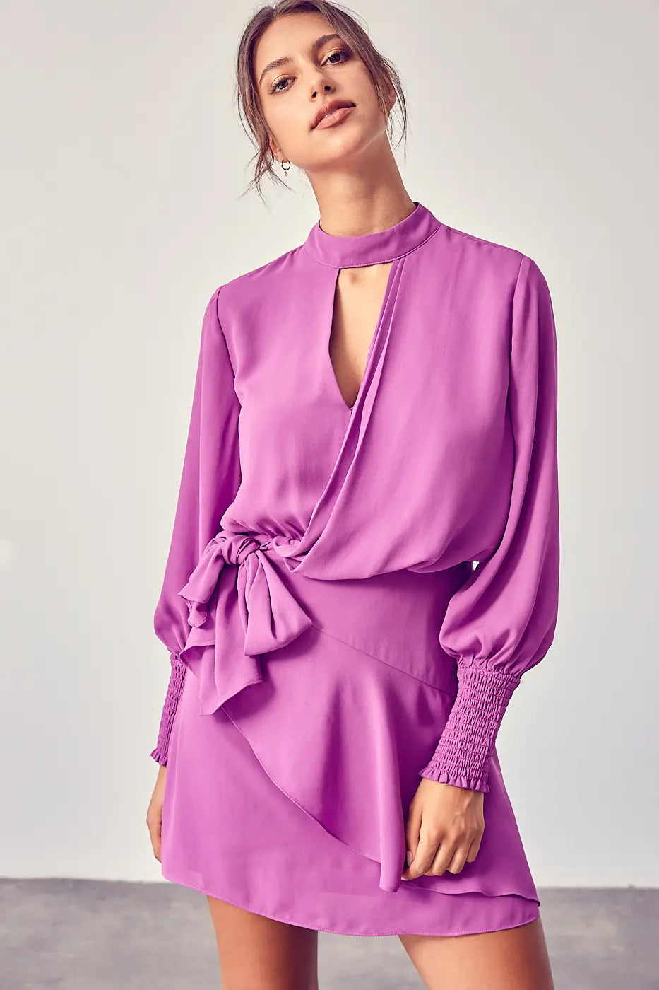 Electric Purple Orchid Dress