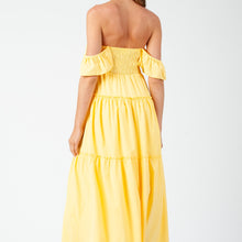 Load image into Gallery viewer, Sunny Days Smocked Mid-Maxi Dress
