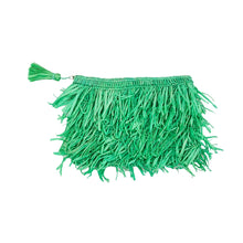 Load image into Gallery viewer, Frou Frou Raffia Clutch (2 colors available)
