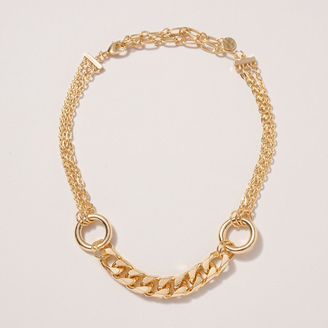 Chunky Chain Short Necklace