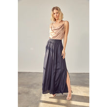 Load image into Gallery viewer, Silky Smooth Side Slit Palazzo Pants
