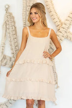Load image into Gallery viewer, Easy Breezy Cotton Tiered Dress
