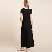 Load image into Gallery viewer, Pocketed Scoop Neck Maxi Dress
