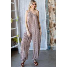 Load image into Gallery viewer, Geo One Shoulder Jumpsuit
