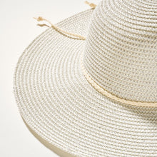 Load image into Gallery viewer, Metallic Straw Hat
