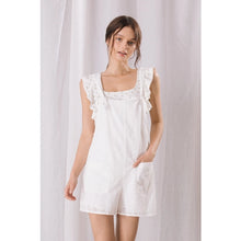 Load image into Gallery viewer, Sweet Summertime Eyelet Romper
