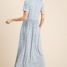 Load image into Gallery viewer, Pretty in Pastel Leopard Print Maxi Dress
