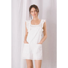 Load image into Gallery viewer, Sweet Summertime Eyelet Romper
