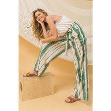 Load image into Gallery viewer, Lucky Stripes Paperbag Pants
