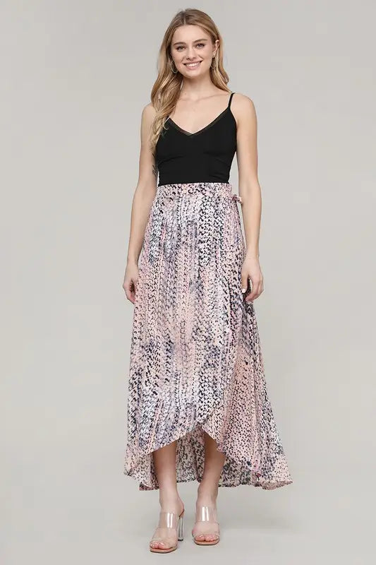 Spin me Around Wrap Skirt (Available in Curvy Collection)