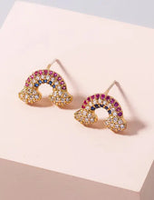 Load image into Gallery viewer, Meet Me Over the Rainbow Earrings
