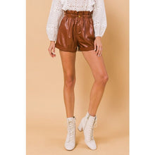 Load image into Gallery viewer, Foxy Faux Leather Shorts
