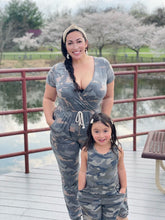 Load image into Gallery viewer, Falling Forward Kids Camo Jumpsuit
