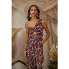 Load image into Gallery viewer, Twisted Tribal Cut-Out Jumpsuit
