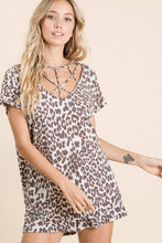 Load image into Gallery viewer, Criss-Cross with Me Leopard Top
