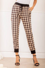 Load image into Gallery viewer, Chic Houndstooth Brushed Joggers
