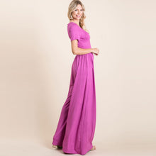 Load image into Gallery viewer, Wild Orchid Wide Leg Jumpsuit
