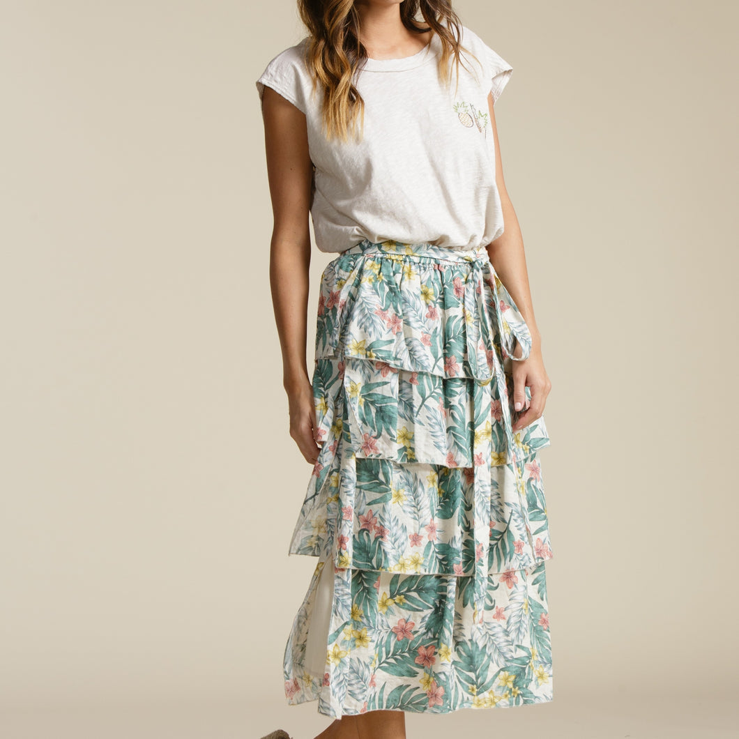 Welcome to the Lūʻau Layered Skirt