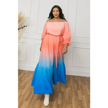 Load image into Gallery viewer, Sweet as Sorbet Maxi Dress (Curvy Collection)
