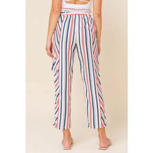 Load image into Gallery viewer, Red, White &amp; Blue For You Paperbag Pants
