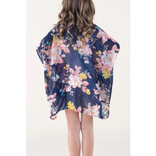 Load image into Gallery viewer, Blue Floral Kimono (Mommy &amp; Me-Sold Separately)
