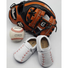 Load image into Gallery viewer, Take me out to the Ballgame! Baseball Moccasins
