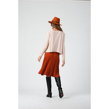 Load image into Gallery viewer, Spice it Up Sweater Skirt
