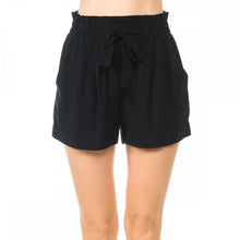 Load image into Gallery viewer, Paperbag Highwaisted Drawstring Shorts
